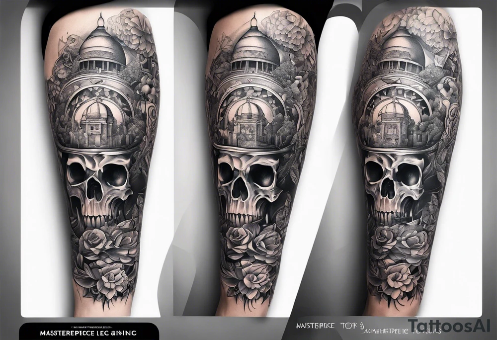 LEG SLEEVE full tattoo idea