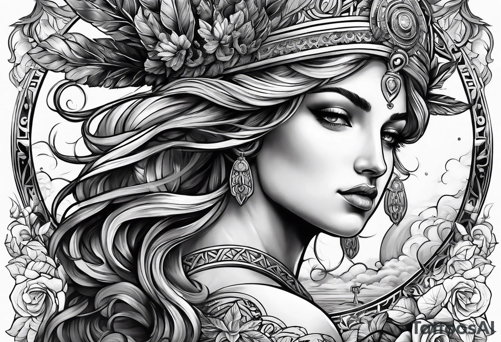 Greek mythology tattoo idea