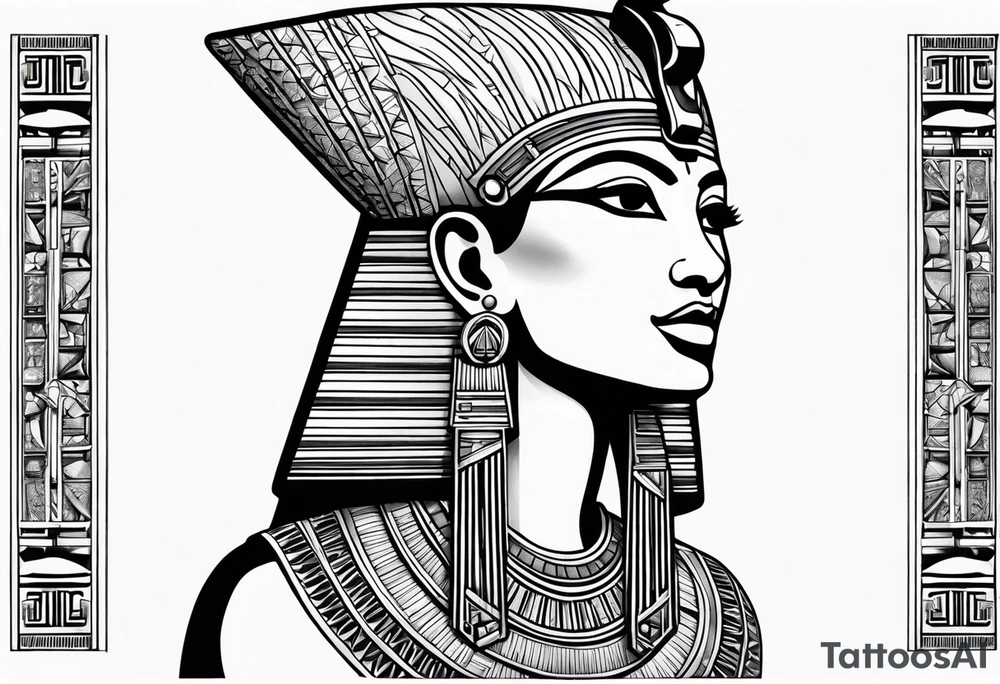 ancient egyptian tattoo on arm tattoo idea