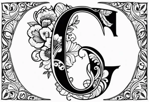 The letter G tattoo idea