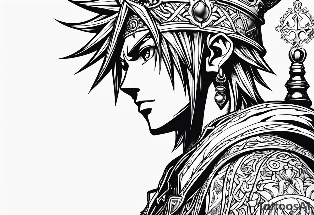 Kingdom hearts tattoo idea