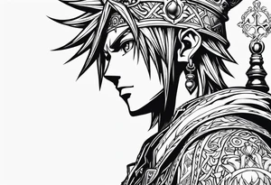 Kingdom hearts tattoo idea
