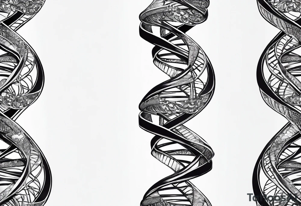 DNA helix made from root.
add leaf tattoo idea DNA helix made from root.
add leaf tattoo idea