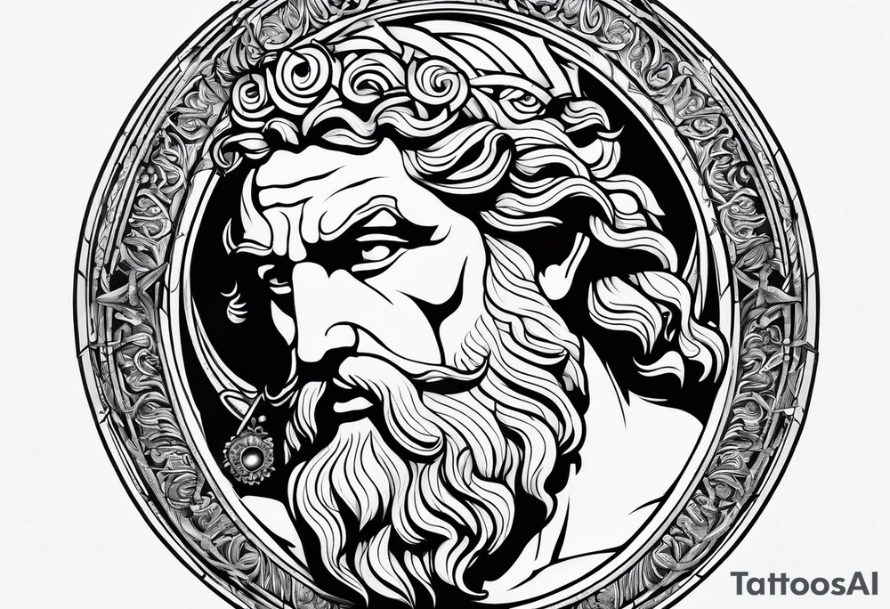 greek god tattoo idea