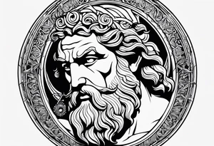 greek god tattoo idea