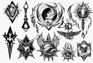 Lighting tattoo idea