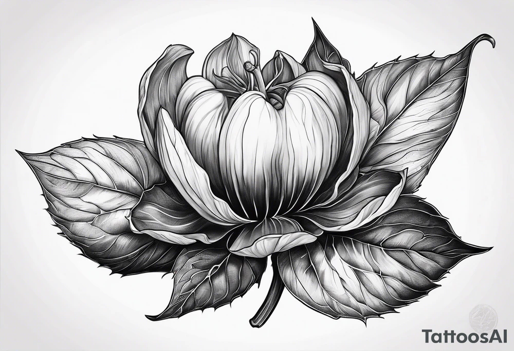Physalis sur tout l'avant bras tattoo idea