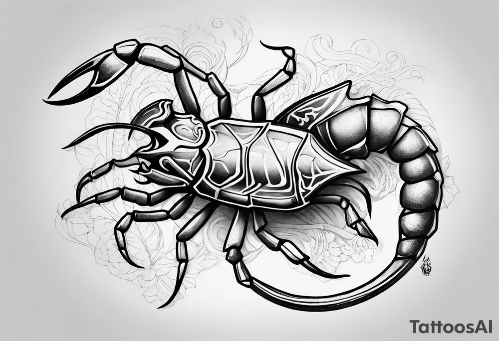 Scorpio tattoo idea