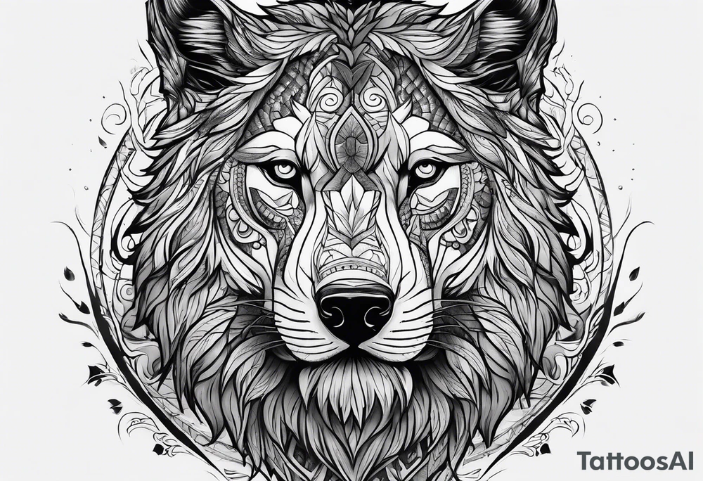 bark tattoo idea