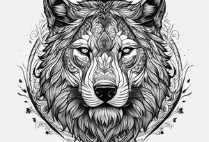 bark tattoo idea