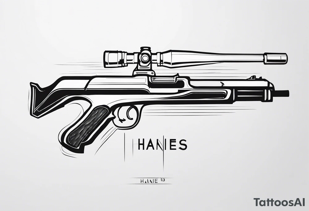haines hunter v133,\ tattoo idea