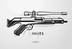 haines hunter v133,\ tattoo idea