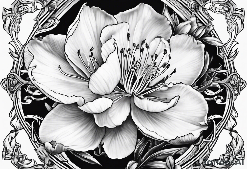 Azalea tattoo idea