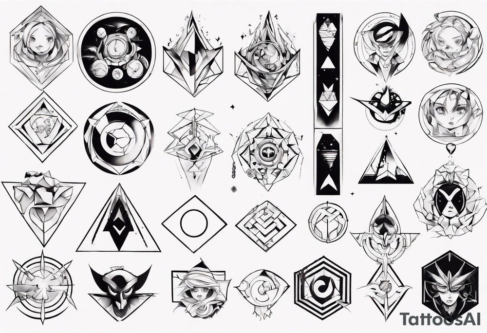 anime tattoo idea