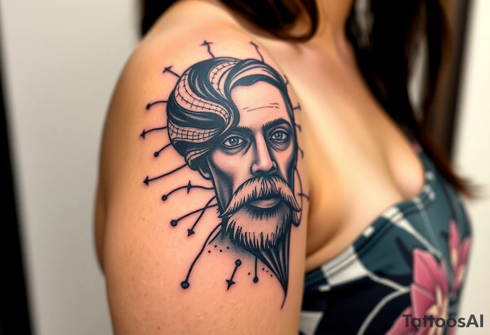 uma tatuagem que expresse a filosofia de Deleuze tattoo idea