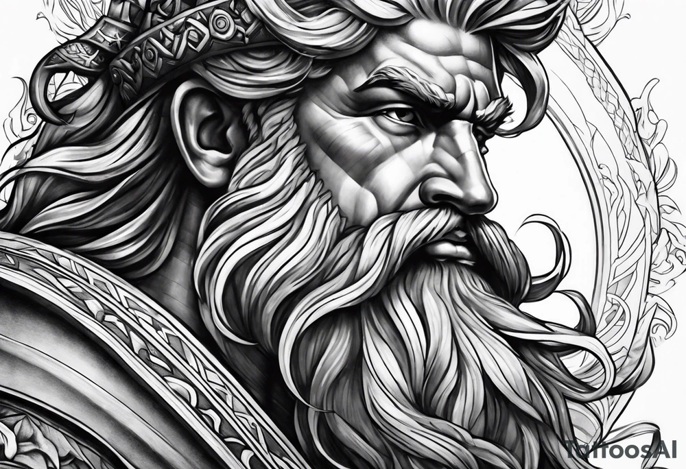 poseidon tattoo idea