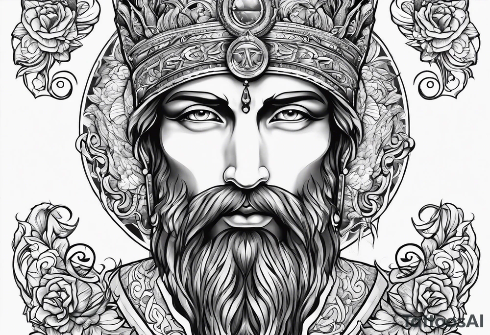 Hand of god tattoo idea