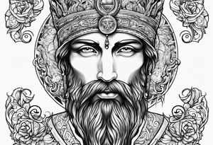 Hand of god tattoo idea