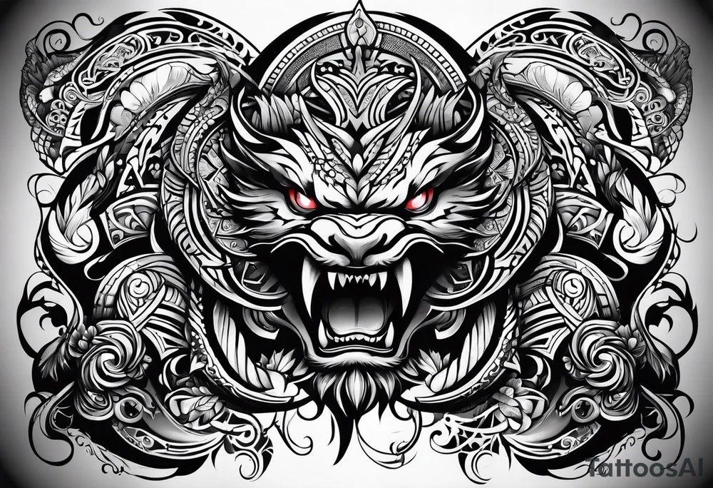 monster, tattoo idea