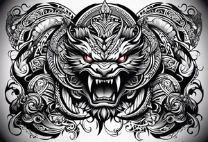 monster, tattoo idea