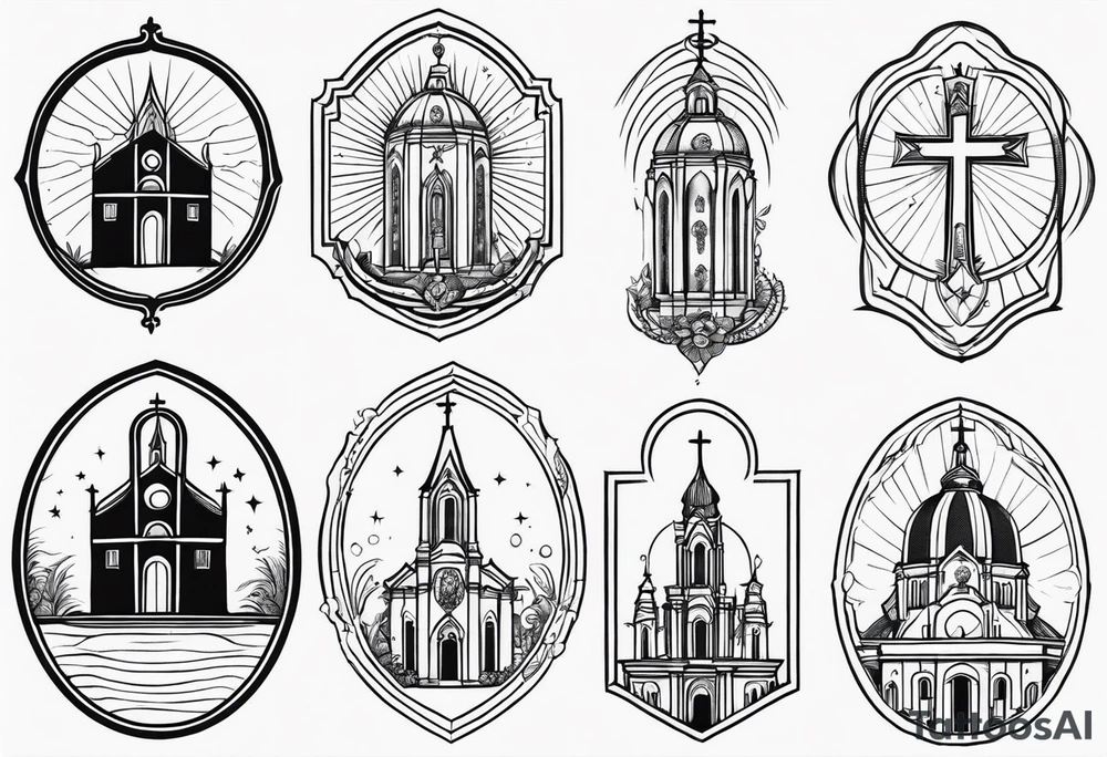 Nossa senhora aparecida tattoo idea