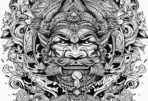 Mani wata tattoo idea
