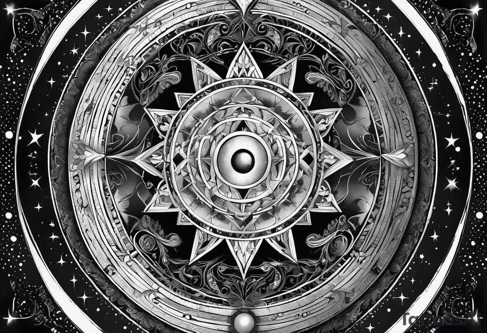 Astrology, Gemini, Natal Chart, angelic, soul mates, vision, planetary, third eye, armband tattoo idea