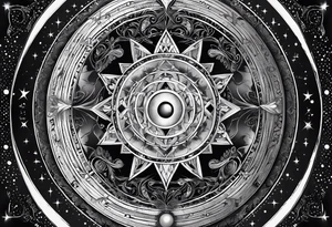 Astrology, Gemini, Natal Chart, angelic, soul mates, vision, planetary, third eye, armband tattoo idea