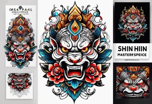Shin Hati tattoo idea