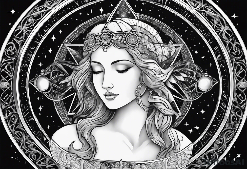 Astrology, Gemini, Natal Chart, angelic, soul mates, vision, armband tattoo idea