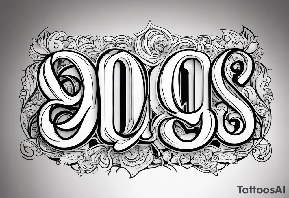 900 DAYS tattoo idea