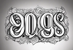 900 DAYS tattoo idea