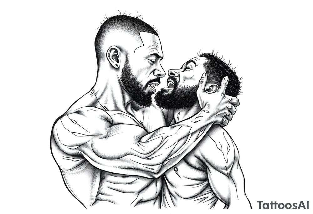 itamar ben gvir getting fucked in the fass by a black guy tattoo idea