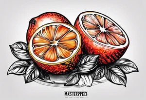 gum gum fruit one piece tattoo idea