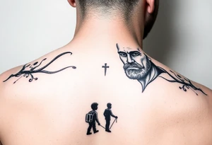 Dad and sons tattoo idea