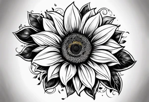 Sunflowers tattoo idea