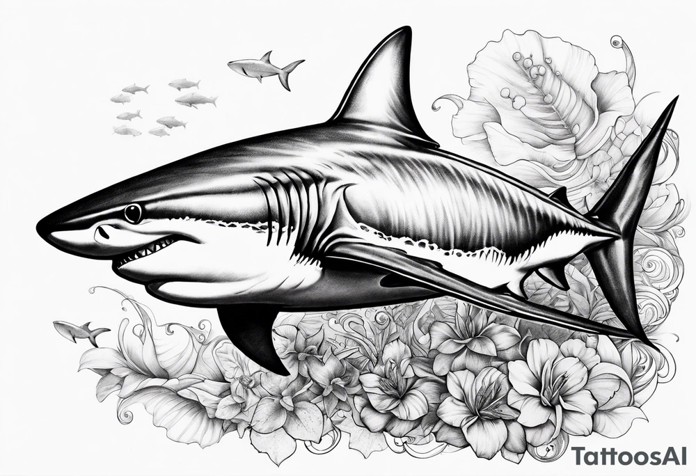 Shark tattoo idea
