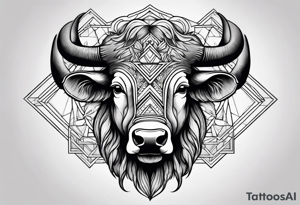 Buffalo tattoo idea