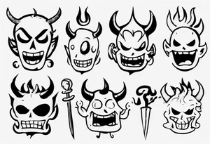 devil fruit one piece tattoo idea