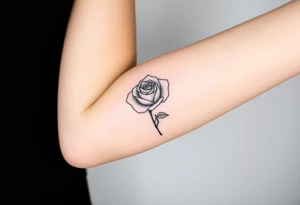 rose tattoo idea