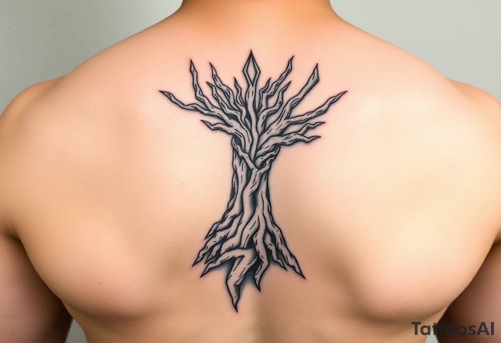 yggdrasil mjolnir tattoo idea
