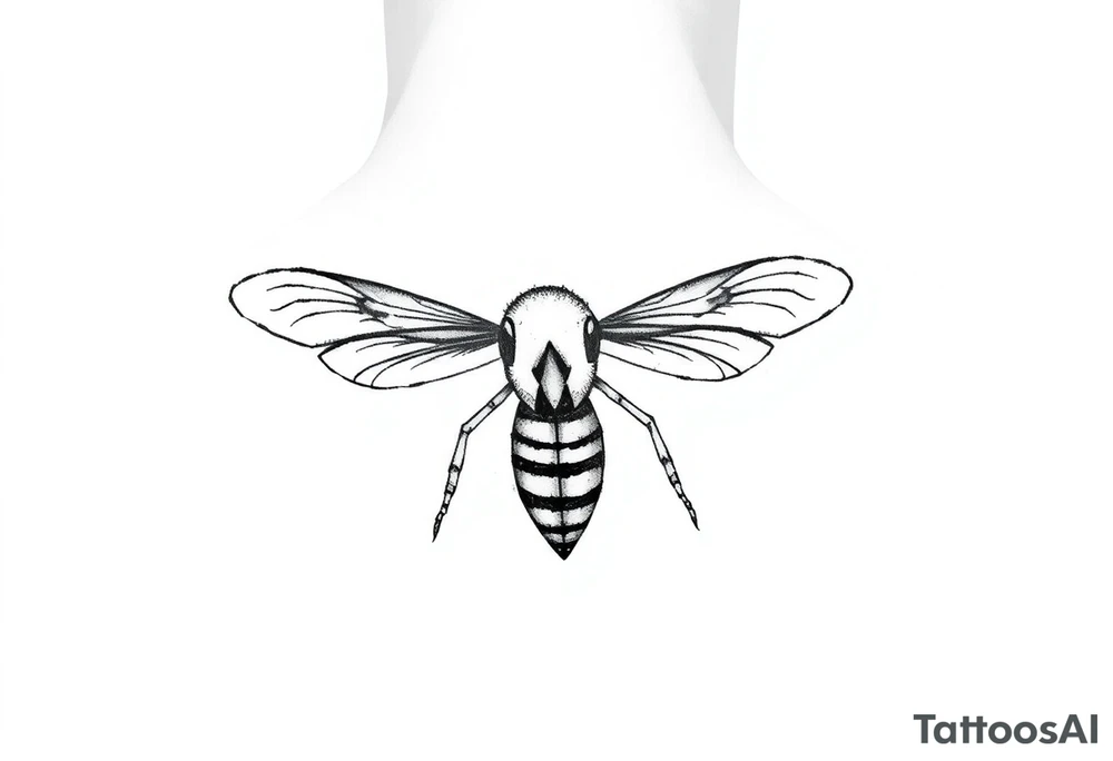 Angry hornet flying
. tattoo idea