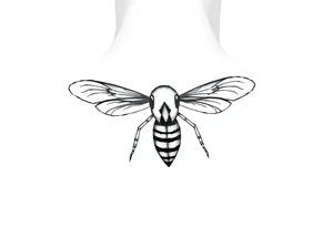 Angry hornet flying
. tattoo idea