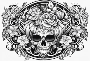 Power strength tattoo idea