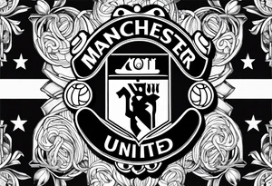 manchester united tattoo idea