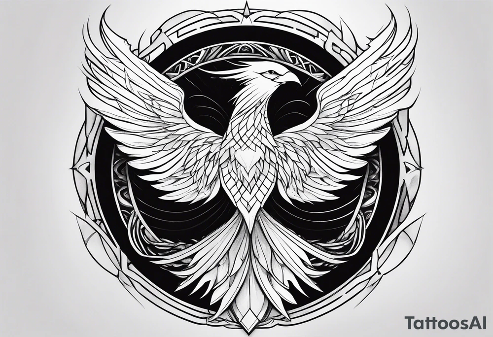 phoenix tattoo idea