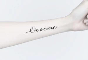 Overcome tattoo idea