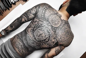 Sleeve tattoo tattoo idea