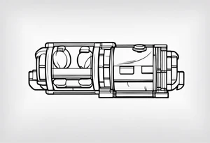 Lego tattoo idea