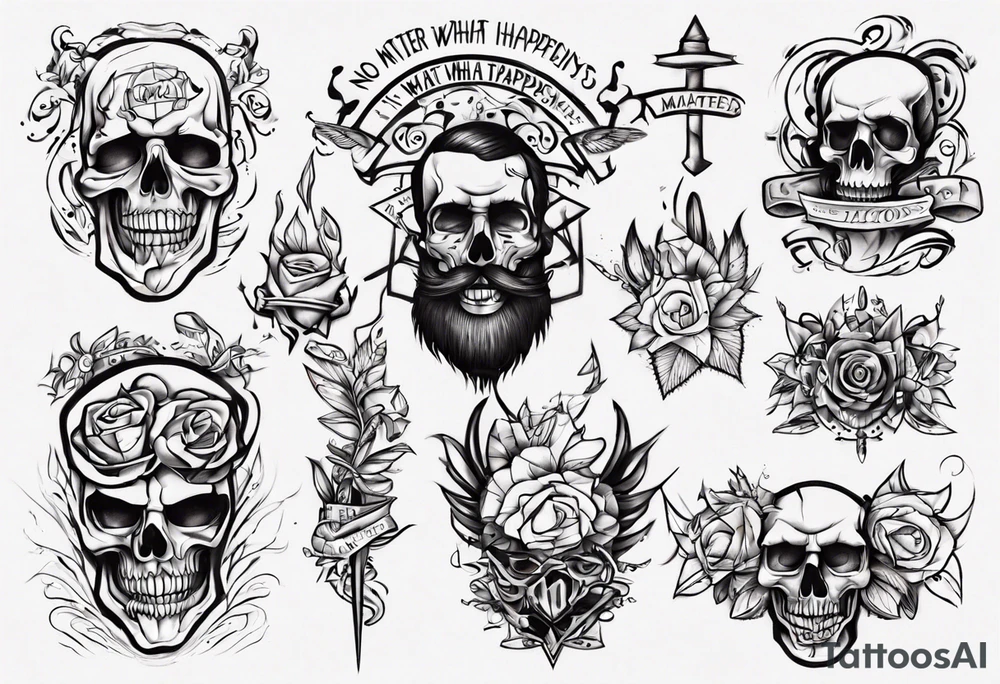 No Matter What Happens tattoo idea